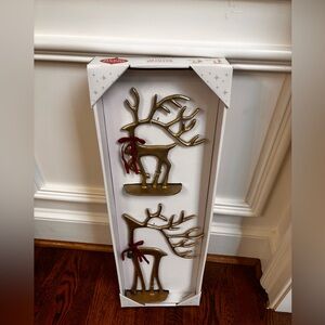 Gold Reindeer Aldi Merry Moments